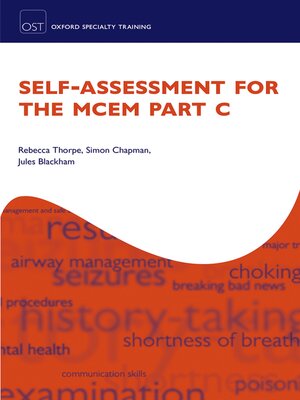 cover image of Self-assessment for the MCEM Part C